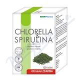 Edenpharma Chlorella Spirulina tbl. 120+30 zdarma