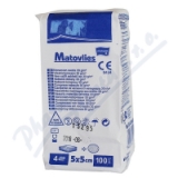 Matovlies 5x5cm 100ks kompresy netk. text. 30g 4vrs. 