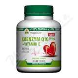 Koenzym Q10 Forte 60mg +Vitamn E tob. 60+60 Bio-Ph