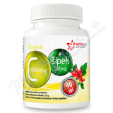 Vitamn C 1000mg+pek 50mg tbl.90