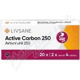 LIVSANE Active Carbon 250 CZ tbl. 20