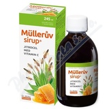 Mllerv sirup s jitrocelem medem a vit.C 245ml