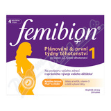 Femibion 1 Plnovn a prvn tdny thoten. tbl.28