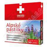 Cemio Alpsk pastilky alvj a vitamin C past.20