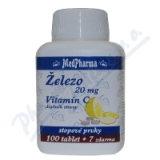 MedPharma elezo 20mg+vit.C tbl.107