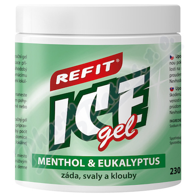 Refit Ice masn gel s eukalyp.+menthol.230ml