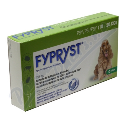 Fypryst Dogs 1x1.34ml spot-on pro psy