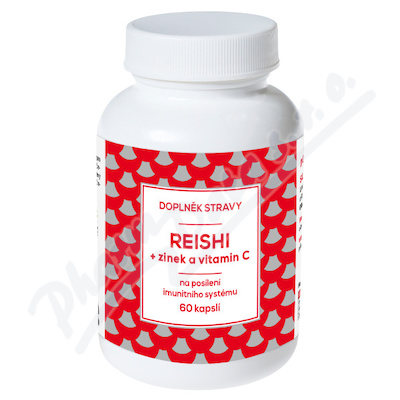 REISHI + Zinek a vitamn C cps.60