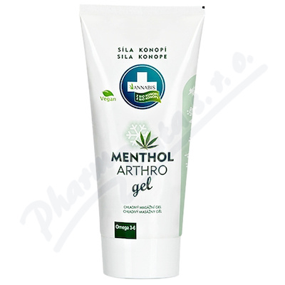 Menthol Arthro Gel konopn mazn 200ml