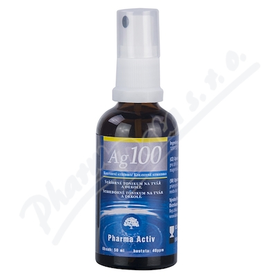 Koloidn stbro Ag100 40ppm 50ml spray