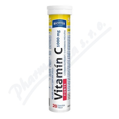 Vitamn C 1000mg FORTE 20ks umivch tablet