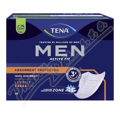 TENA Men Level 3 ink.vloky 8ks 750856