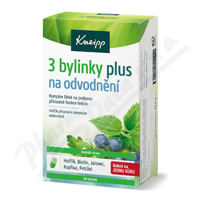 KNEIPP 3 bylinky na odvodnn tob.60