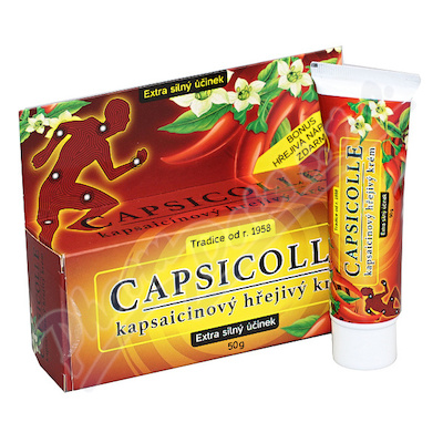 CAPSICOLLE kapsaicinov krm extra hejiv 50g