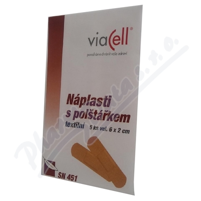 Viacell SN451 Nplasti s poltkem 5ks vel. 6x2cm