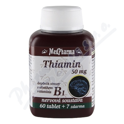 MedPharma Thiamin (vitamin B1) 50mg tbl.67