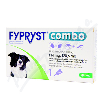 FYPRYST combo 1x1.34ml spot-on pro psy 10-20kg