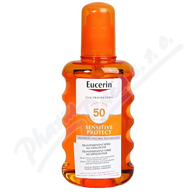 EUCERIN SUN transparentn sprej SPF50 200ml