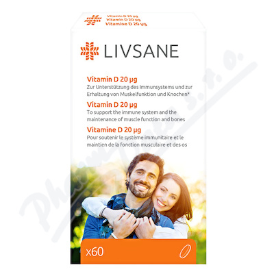 LIVSANE Vitamin D vysok dvka 60ks