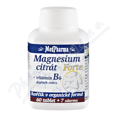 MedPharma Magnesium citrt Forte B6 tbl.67