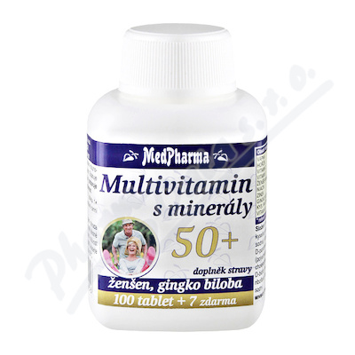 MedPharma Multivitamin s minerly 50+ tbl.107