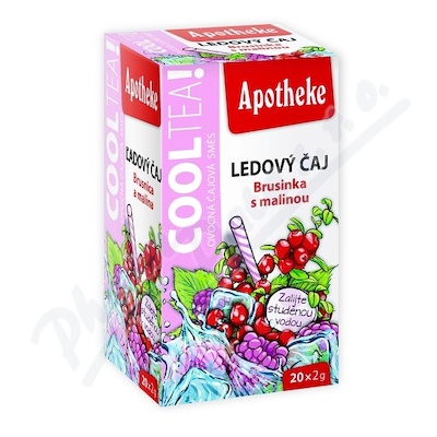 Apotheke CoolTea Brusinka s malinou aj 20x2g