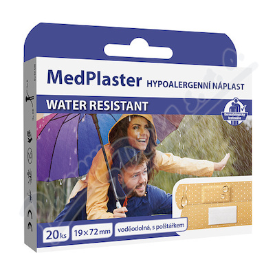 MedPlaster Nplast water resistant 19x72mm 20ks