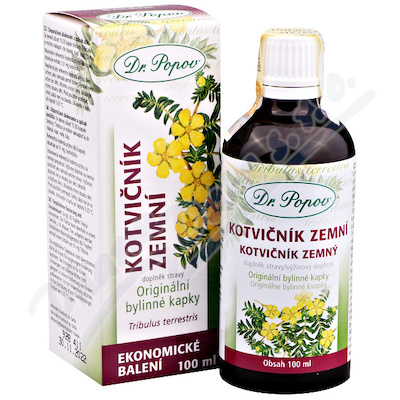 Dr.Popov Kapky bylinn Kotvink zemn 100ml