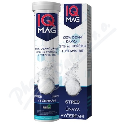 IQ Mag 375mg hoku + vit.B6 umiv tablety 20ks