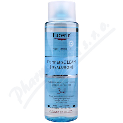 EUCERIN DermatoCLEAN micelrn voda 3v1 400ml 2020