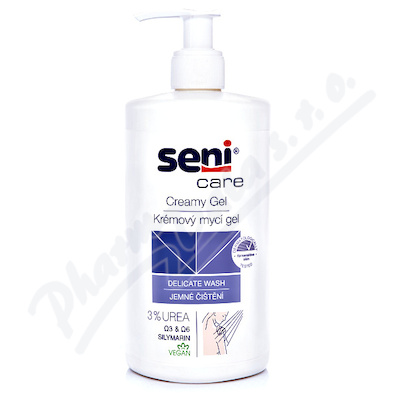 Seni Care Krmov myc gel s 3% ureou 500ml