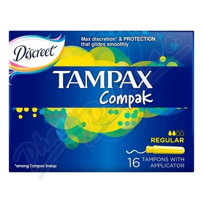 DH tampny Tampax Compak Economy Regular 16ks