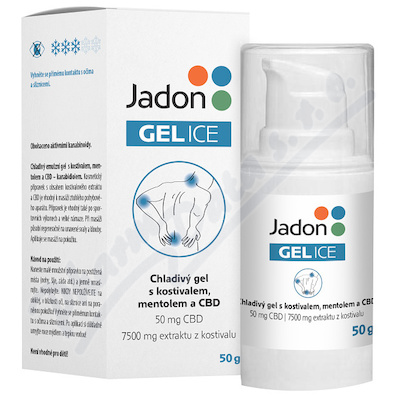 Jadon GEL ICE chladiv gel s kostivalem a CBD 50g