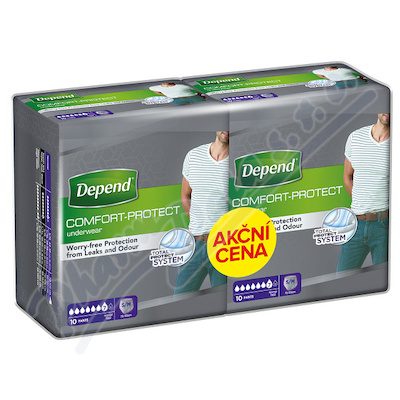 Depend Normal inkont.kalh.mui Duopack S-M 2x10ks