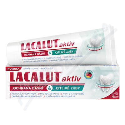 Lacalut Aktiv ochr.dsn&citl.zuby zub.pasta 75ml