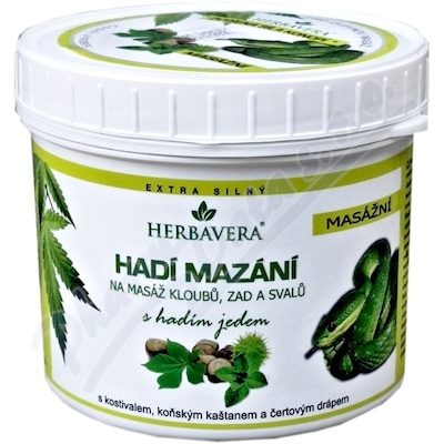 Had mazn s konopm HERBAVERA 500ml