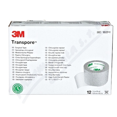 3M Transpore transp.nplast 2.5cmx9.1m 12ks