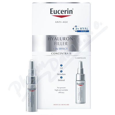 EUCERIN HYALURON-FILLER+3xEFFECT srum 6x5ml