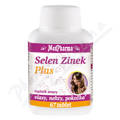 MedPharma Selen Zinek Plus tbl.67