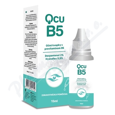 Ocu B5 on kapky s provitaminem B5 15ml