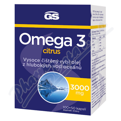 GS Omega 3 Citrus cps.100+50