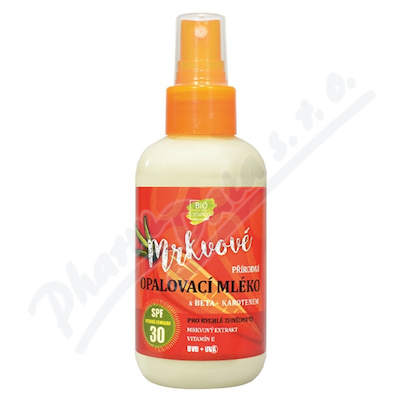 VIVACO mrkvov opalovac mlko SPF30 150ml