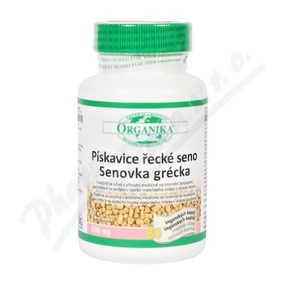 ORGANIKA Pskavice eck seno 500mg cps.60