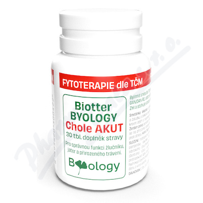 Biotter BYOLOGY Chole AKUT tbl.30