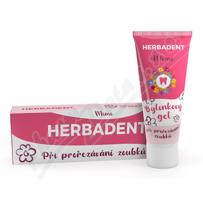 HERBADENT Mimi Bylinkov gel na proez.zoubk 25g