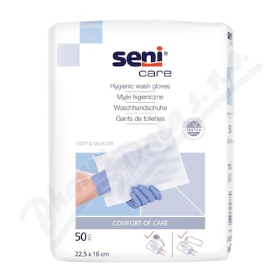 Seni Care myc nky 22.5x16cm 50ks