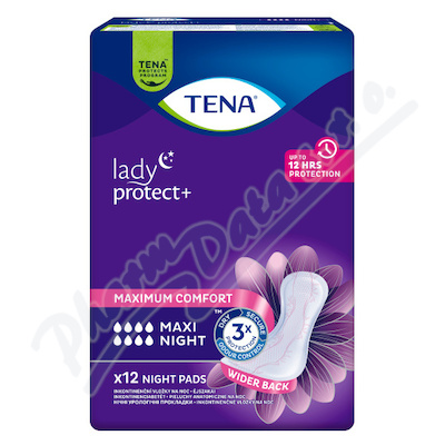 TENA Lady Protect+ Maxi Night ink.vlo.12ks 760985