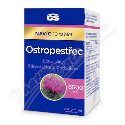 GS Ostropestec 6500mg tbl.60+10