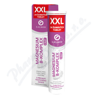 Magnesium B-komplex FAST XXL eff.tbl.24 Galmed