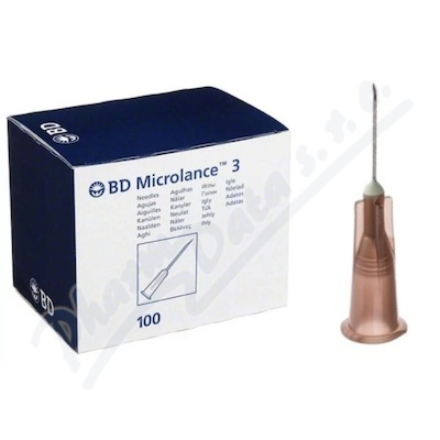 BD Microlance 3 in.jehla 26G 0.45x13mm hnd 100ks